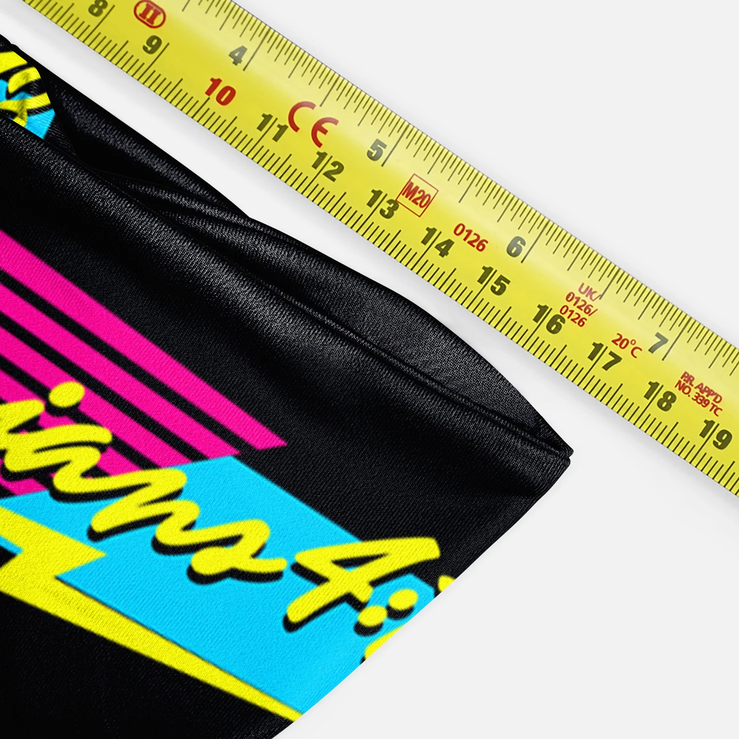 Philippians 4:13 Midnight Neon Kids Headband - Image 3