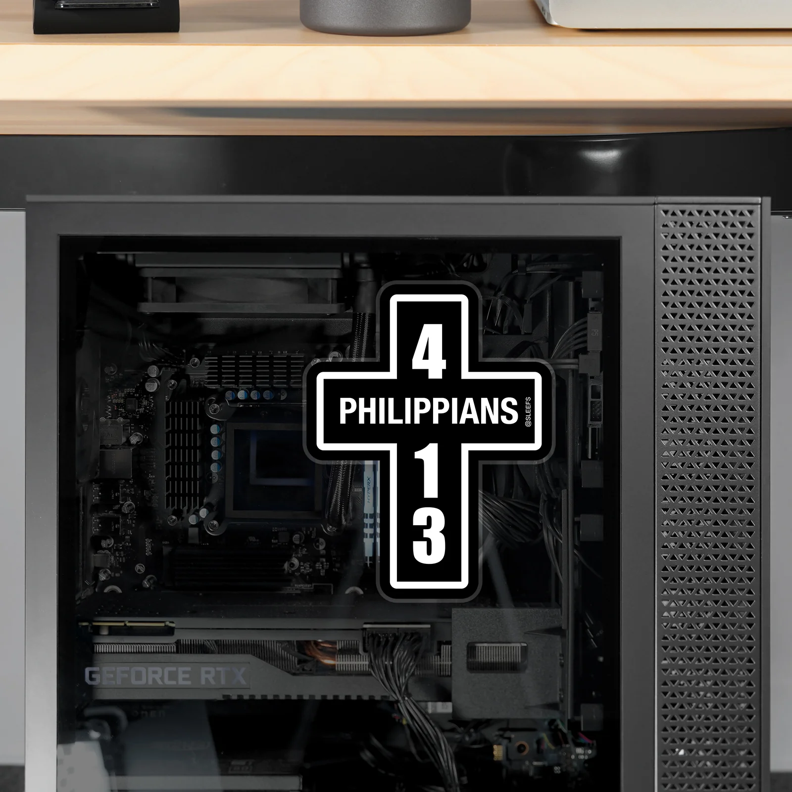 Philippians 4:13 Sticker - Image 6