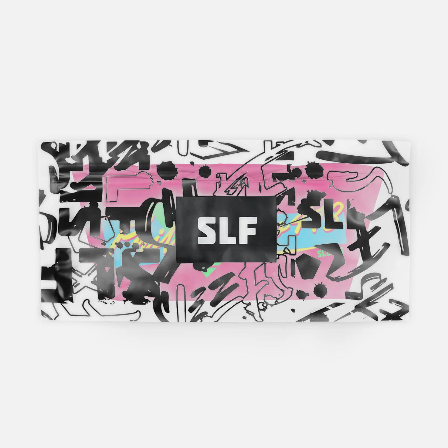 Philippians 4:13 Synthwave Pink Headband - Image 4