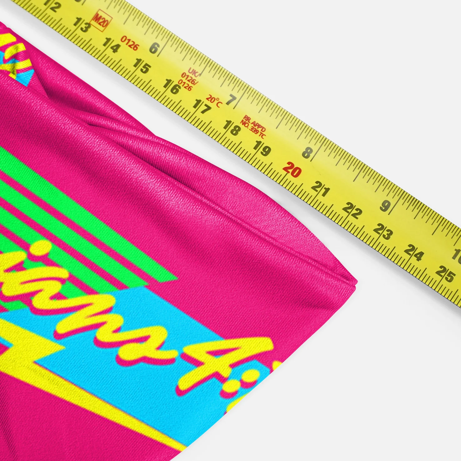 Philippians 4:13 Synthwave Pink Headband - Image 5