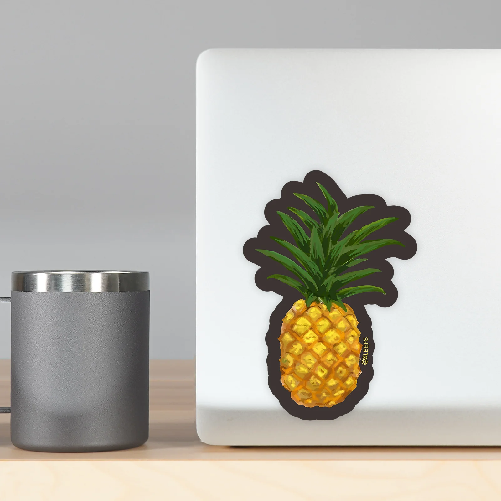 Pineapple Tropical Sticker - Image 5