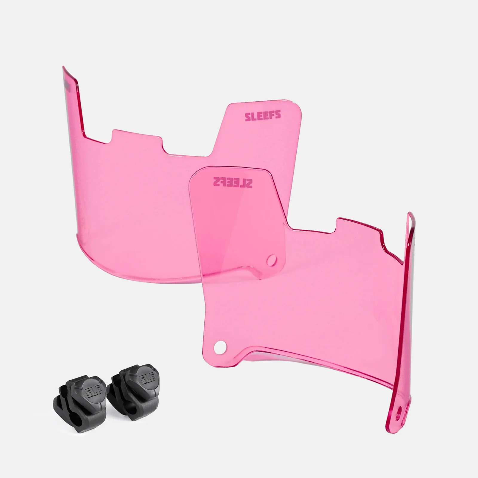 Clear Pink BCA Helmet Eye-Shield Color Tinted Visor for Kids - Image 2