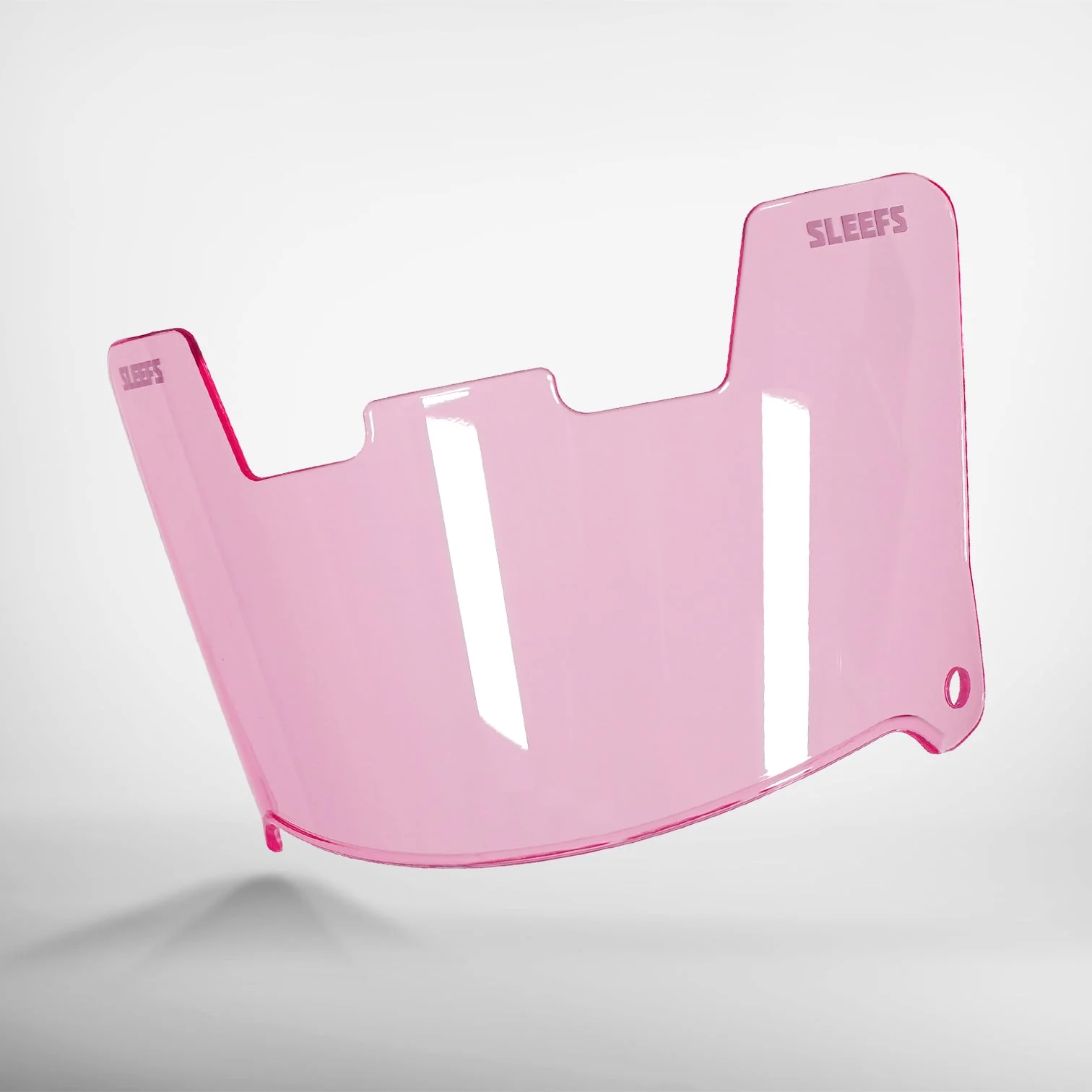 Clear Pink BCA Helmet Eye-Shield Color Tinted Visor for Kids - Image 3