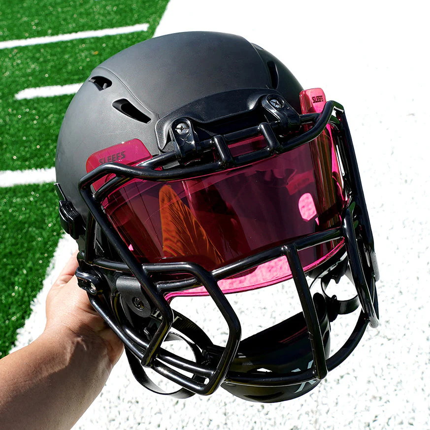Clear Pink BCA Helmet Eye-Shield Color Tinted Visor for Kids - Image 4