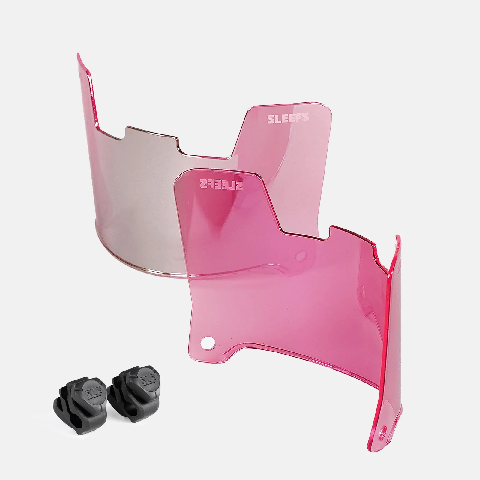Pink Machine Silver Helmet Eye-Shield Visor for Kids - Image 2