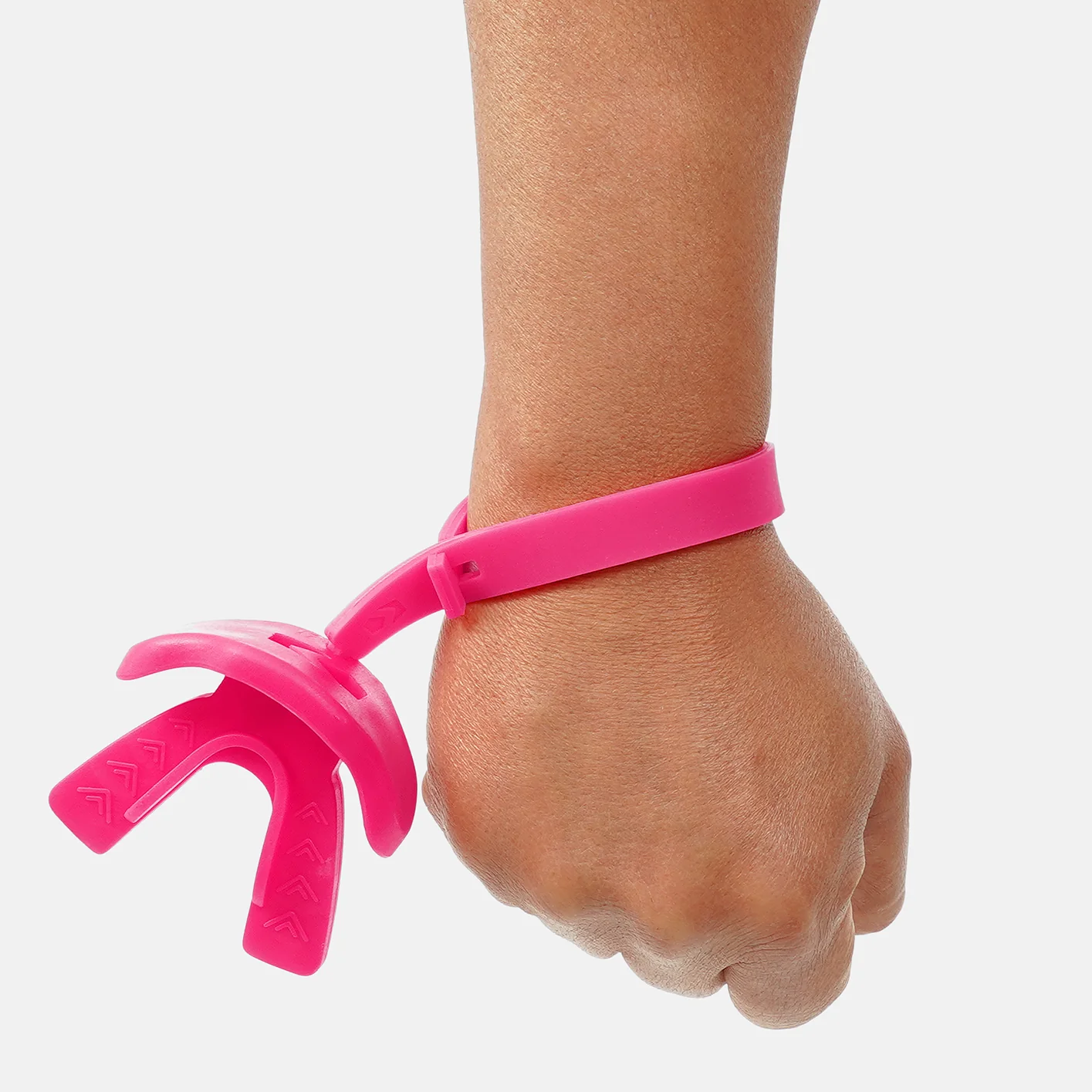 Hue Pink Soft Football Mouthguard - Image 5