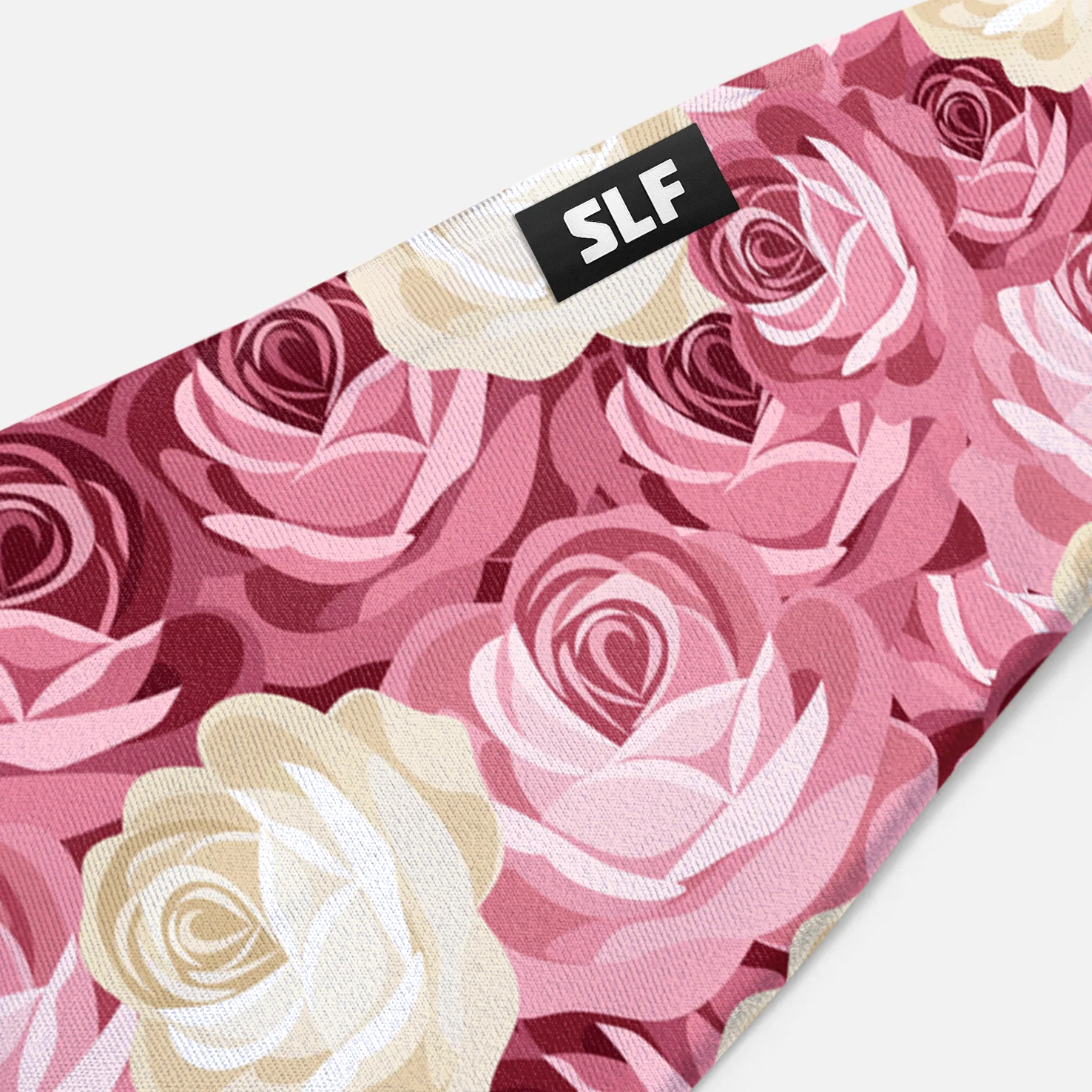 Pink Roses Pattern Headband - Image 3