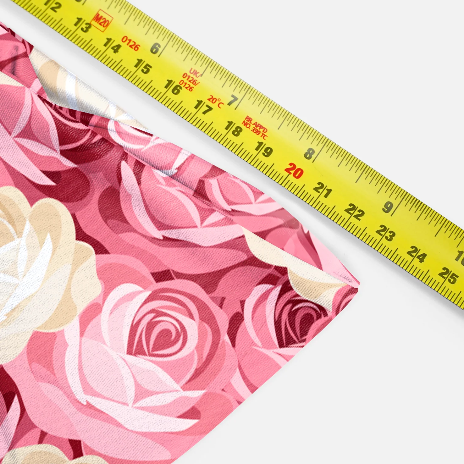Pink Roses Pattern Headband - Image 5