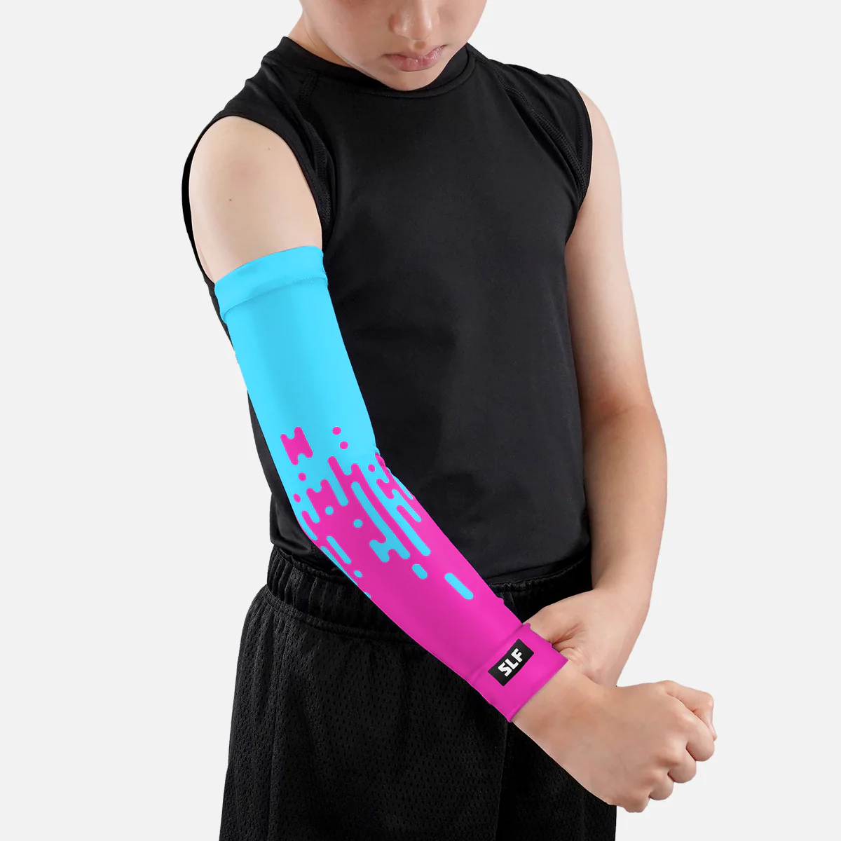 Pixel Drip Kids Arm Sleeve - Image 12