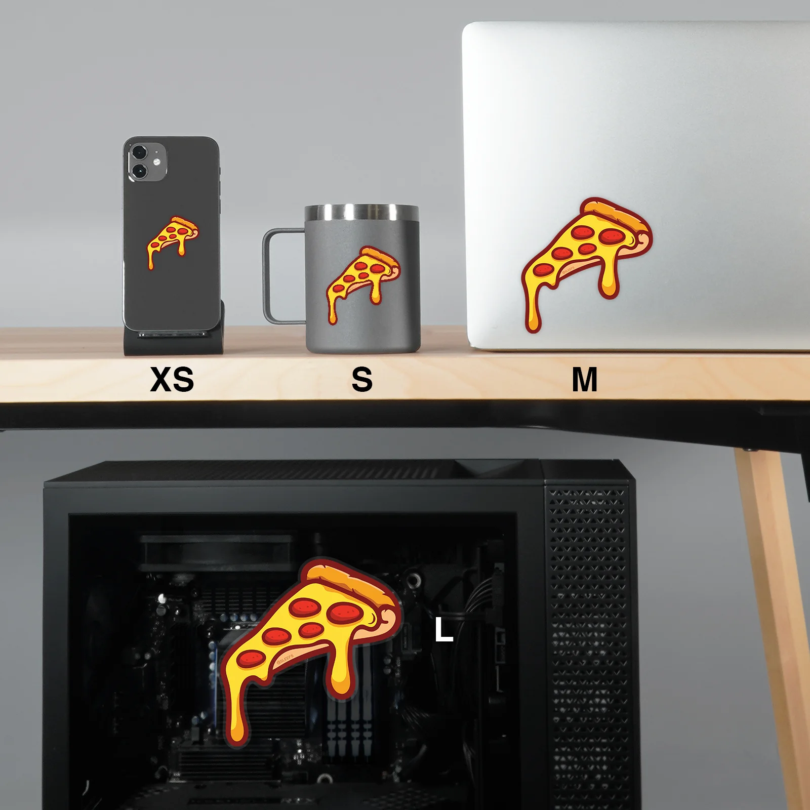 Pizza Slice Sticker - Image 2
