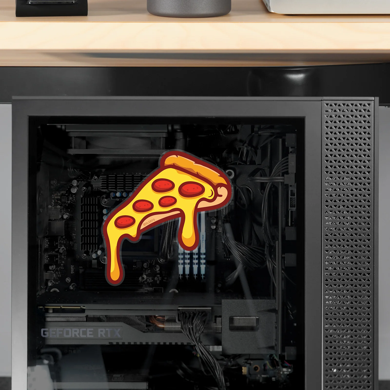 Pizza Slice Sticker - Image 6