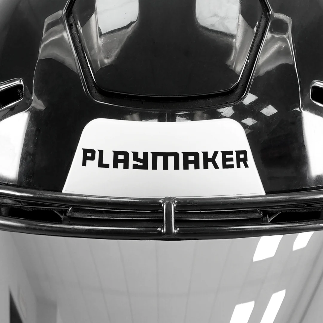 Playmaker Riddell Speedflex Front and Back Bumper Sticker Kit - Image 2