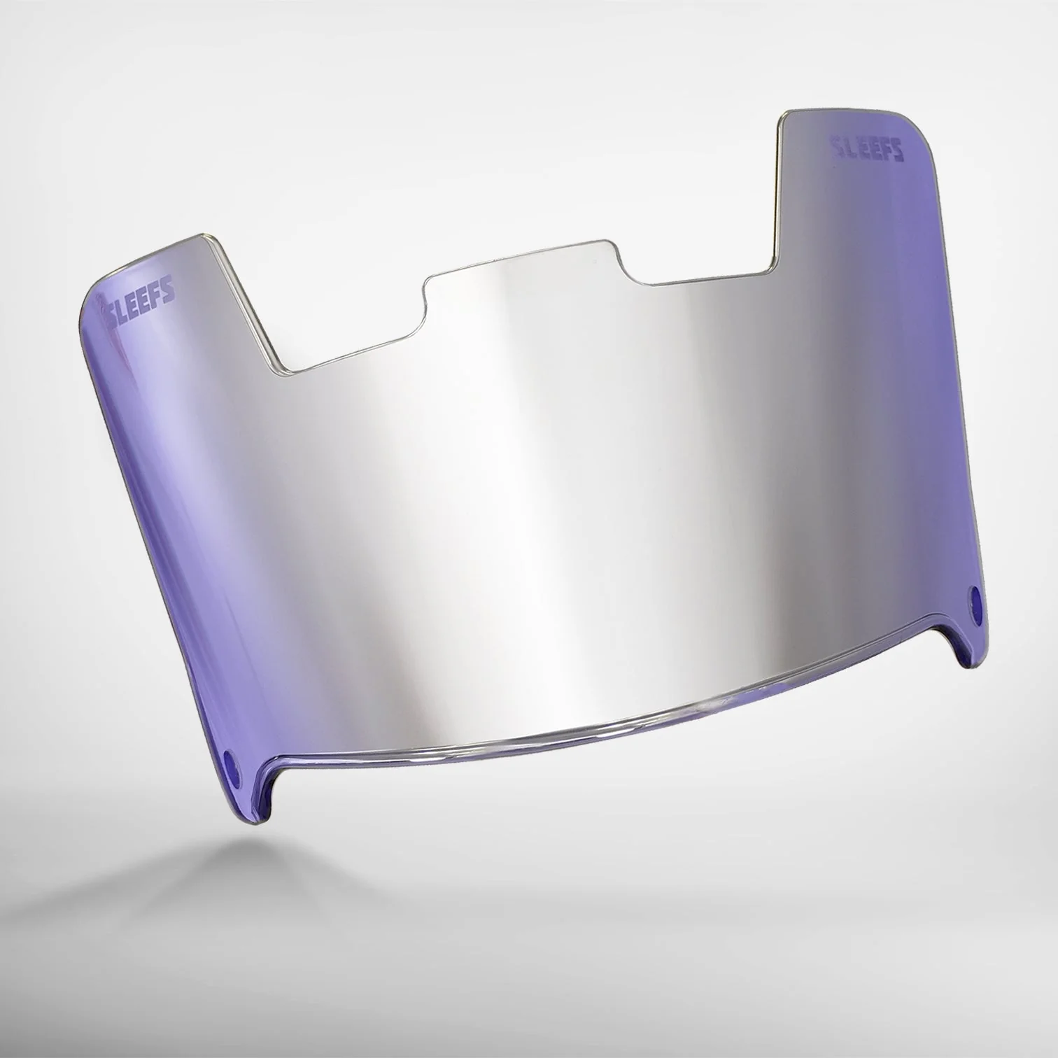 Purple Machine Silver Helmet Eye-Shield Visor for Kids - Image 3