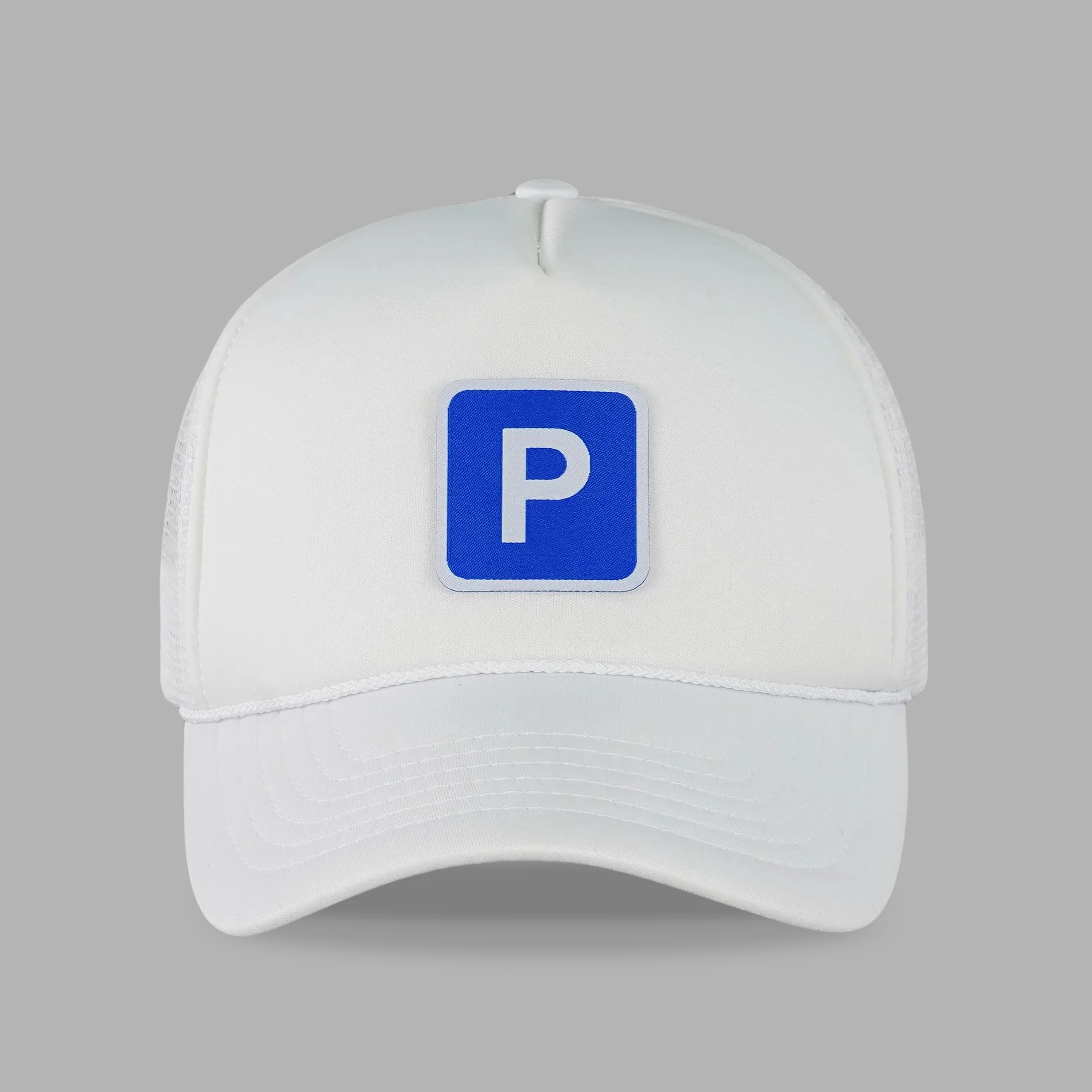 Push Positive White Trucker Hat - Image 3