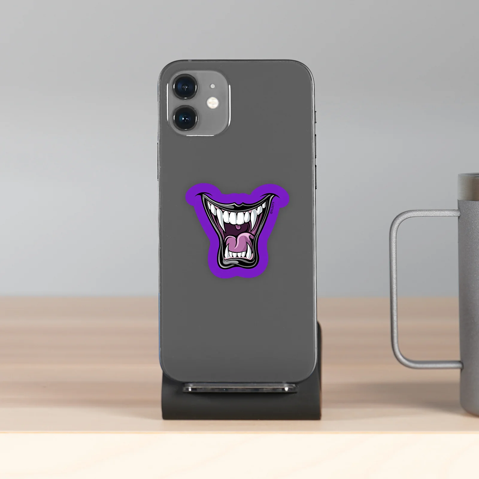Raptor Mask Sticker - Image 3