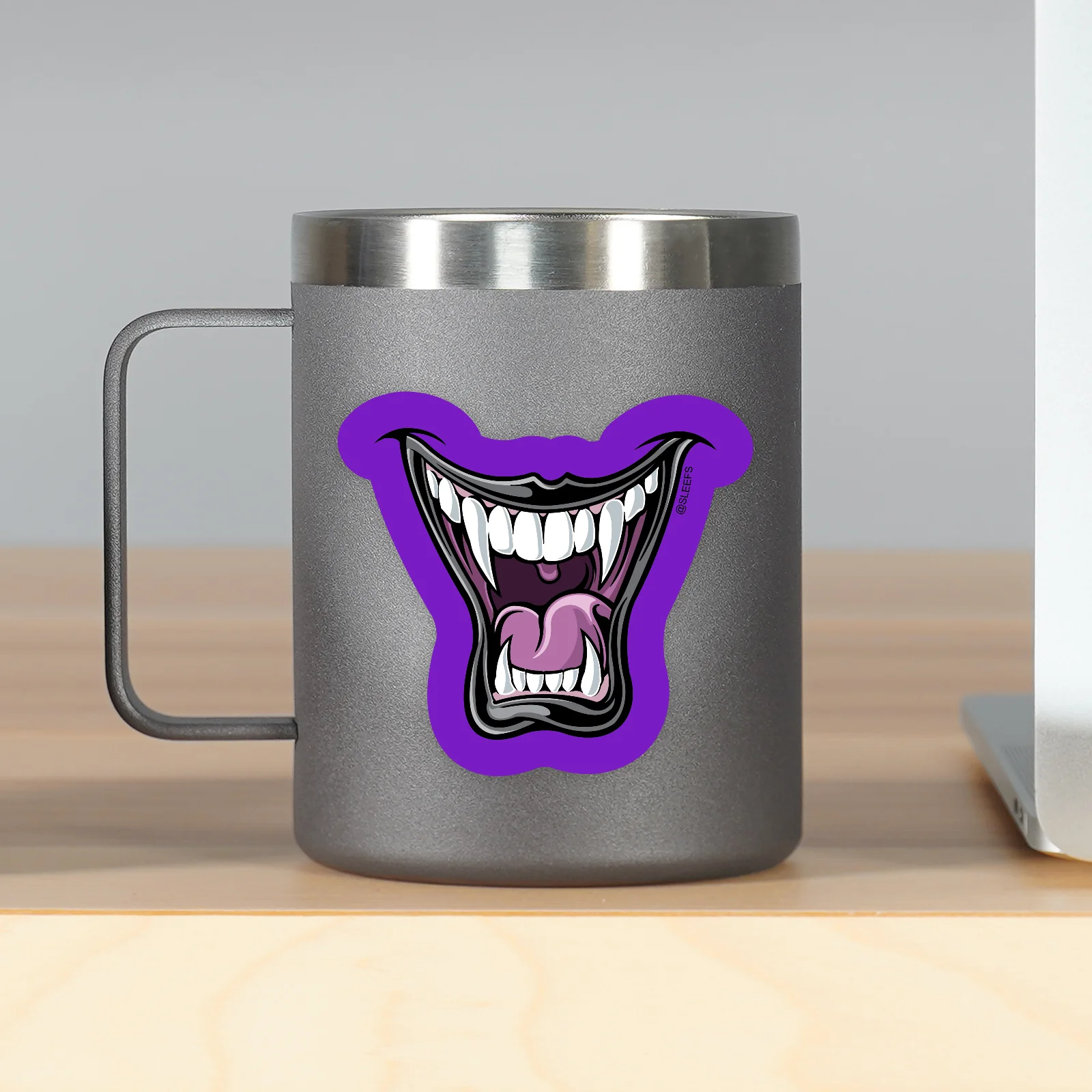 Raptor Mask Sticker - Image 4