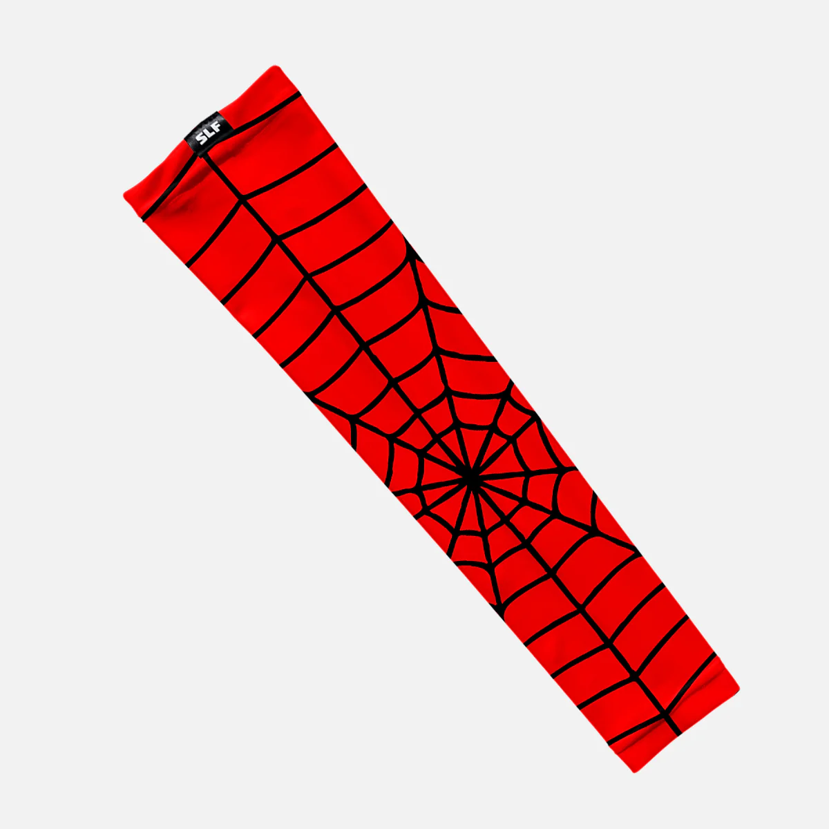 Red Web Pattern Kids Arm Sleeve - Image 3