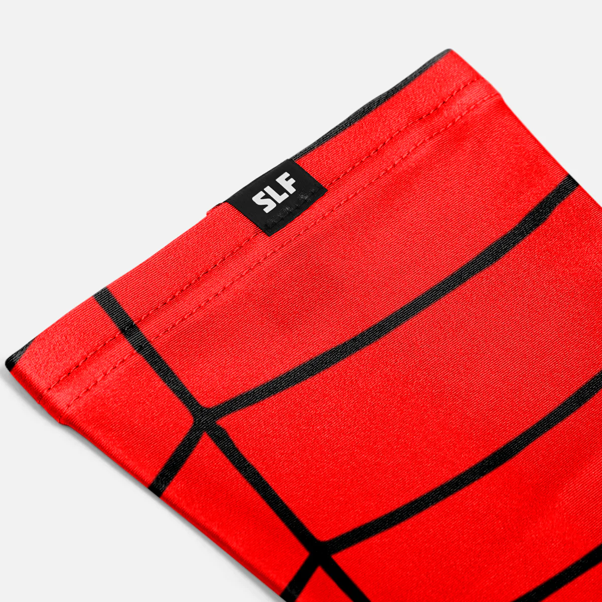 Red Web Pattern Kids Arm Sleeve - Image 5