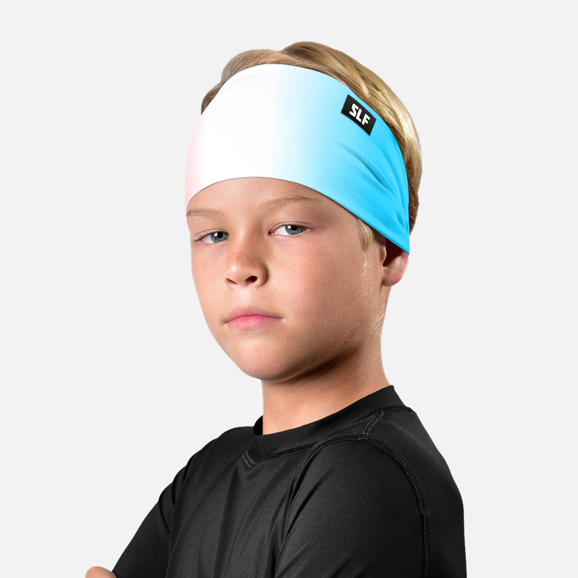 Red White Blue Ice Pop Kids Headband - Image 2