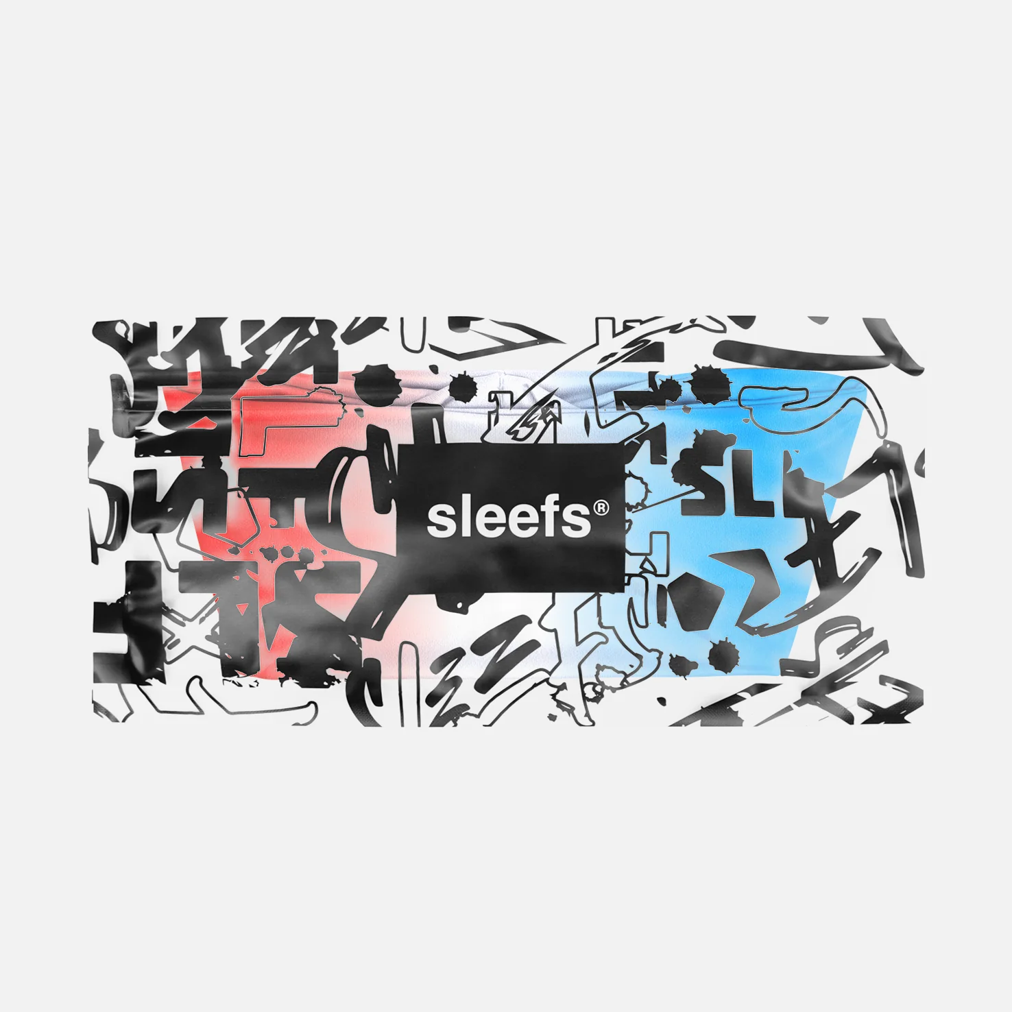 Red White Blue Ice Pop Kids Headband - Image 4