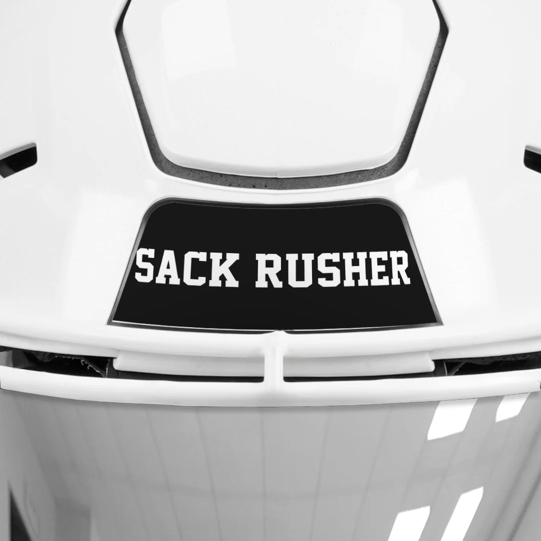 Sack Rusher Riddell Speedflex Front and Back Bumper Sticker Kit - Image 2