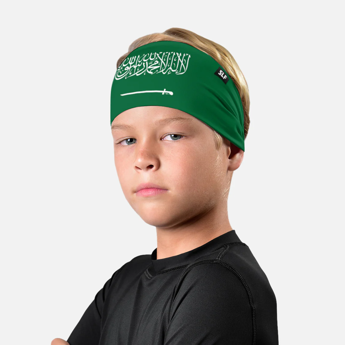 Saudi Arabia Flag Kids Headband - Image 2