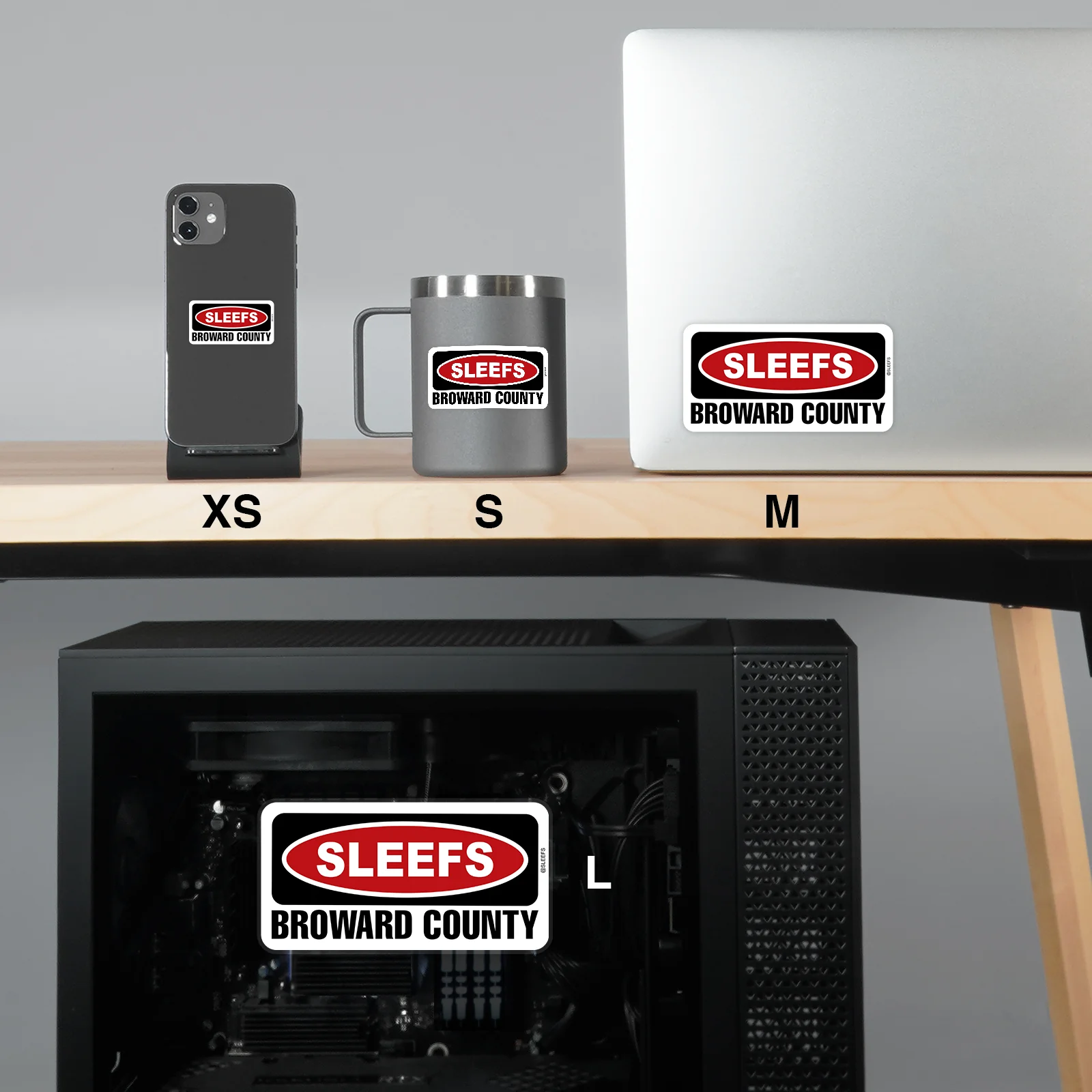 Sleefs Broward County Sticker - Image 2