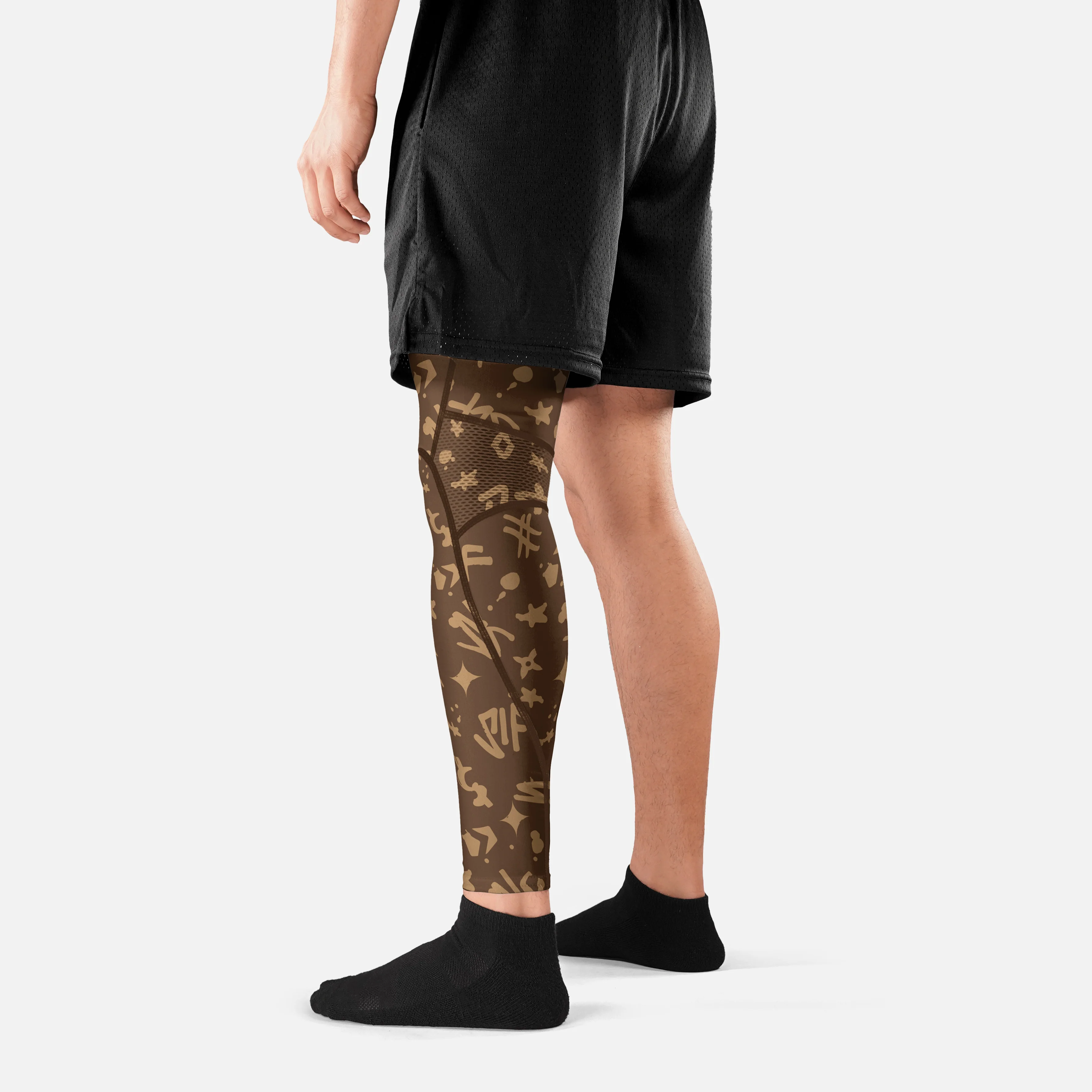 SLF Milan Pattern Pro Leg Sleeve - Image 3