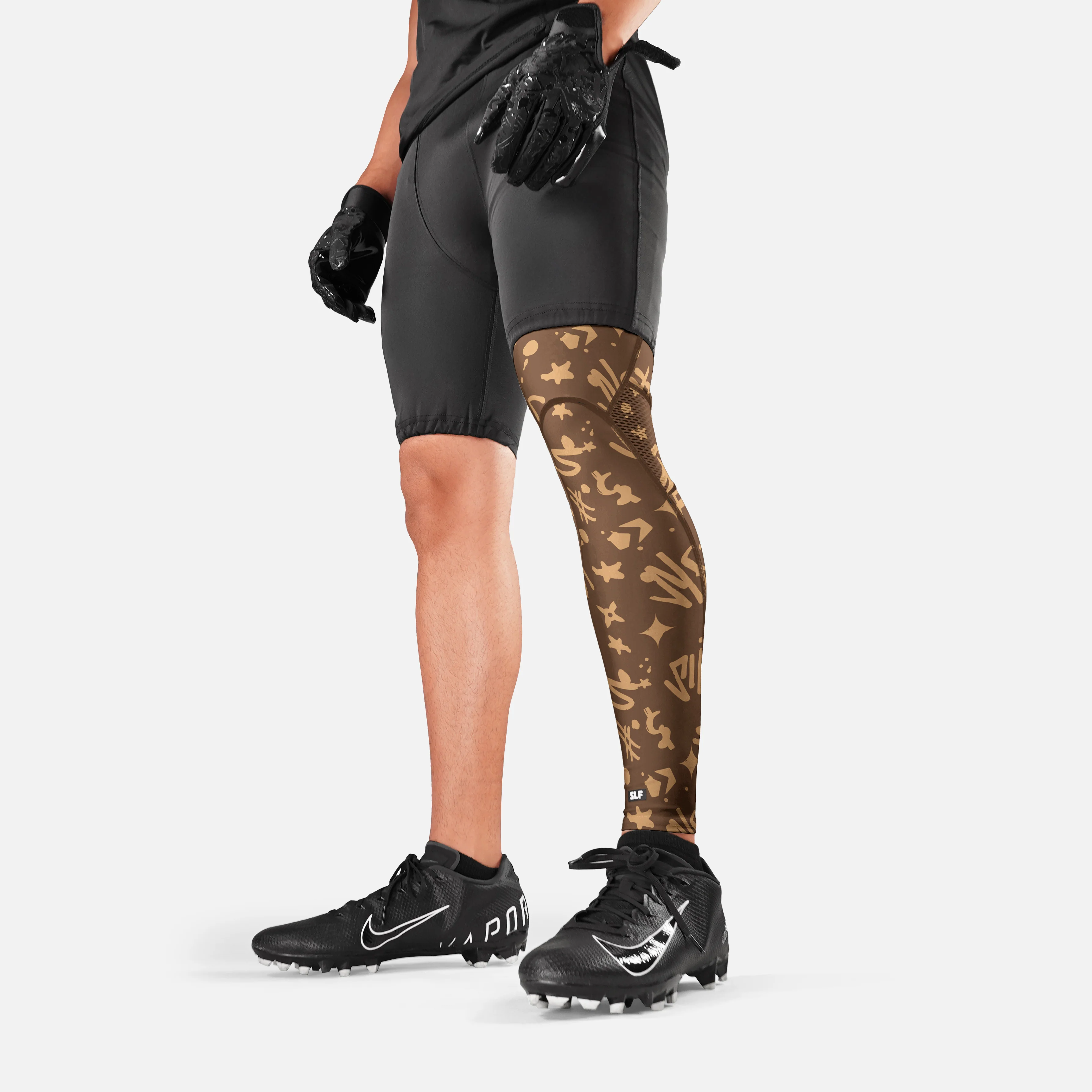 SLF Milan Pattern Pro Leg Sleeve - Image 5