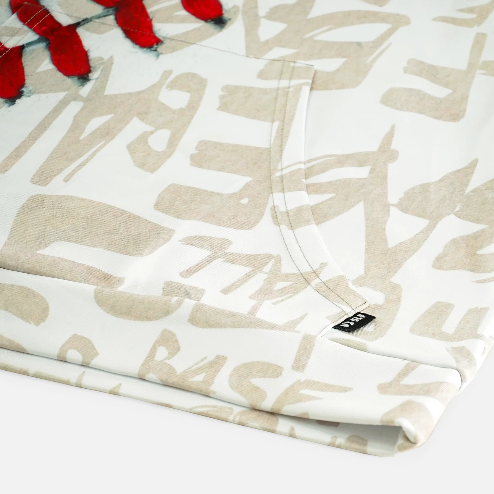 SLF Old Baseball Pattern Hoodie - Image 7