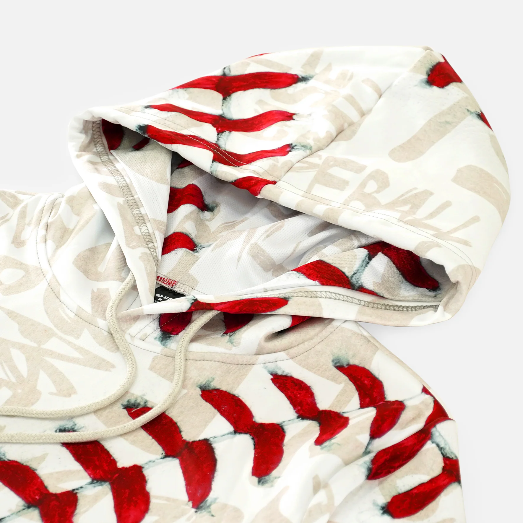 SLF Old Baseball Pattern Hoodie - Big - Image 3