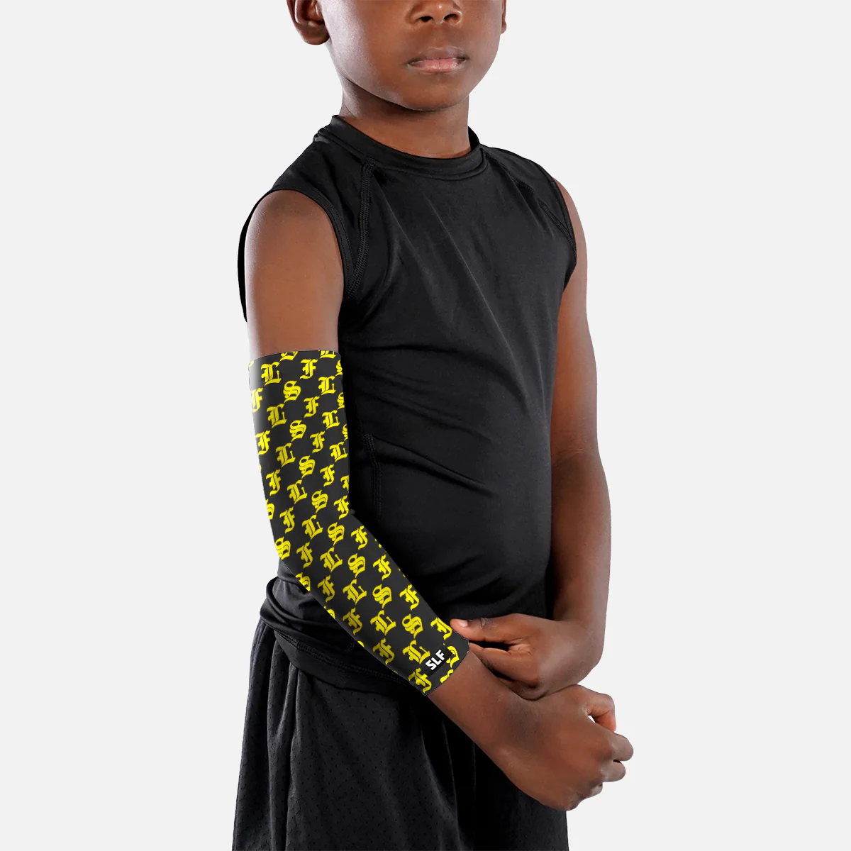 SLF Old English Pattern Kids Arm Sleeve - Image 12