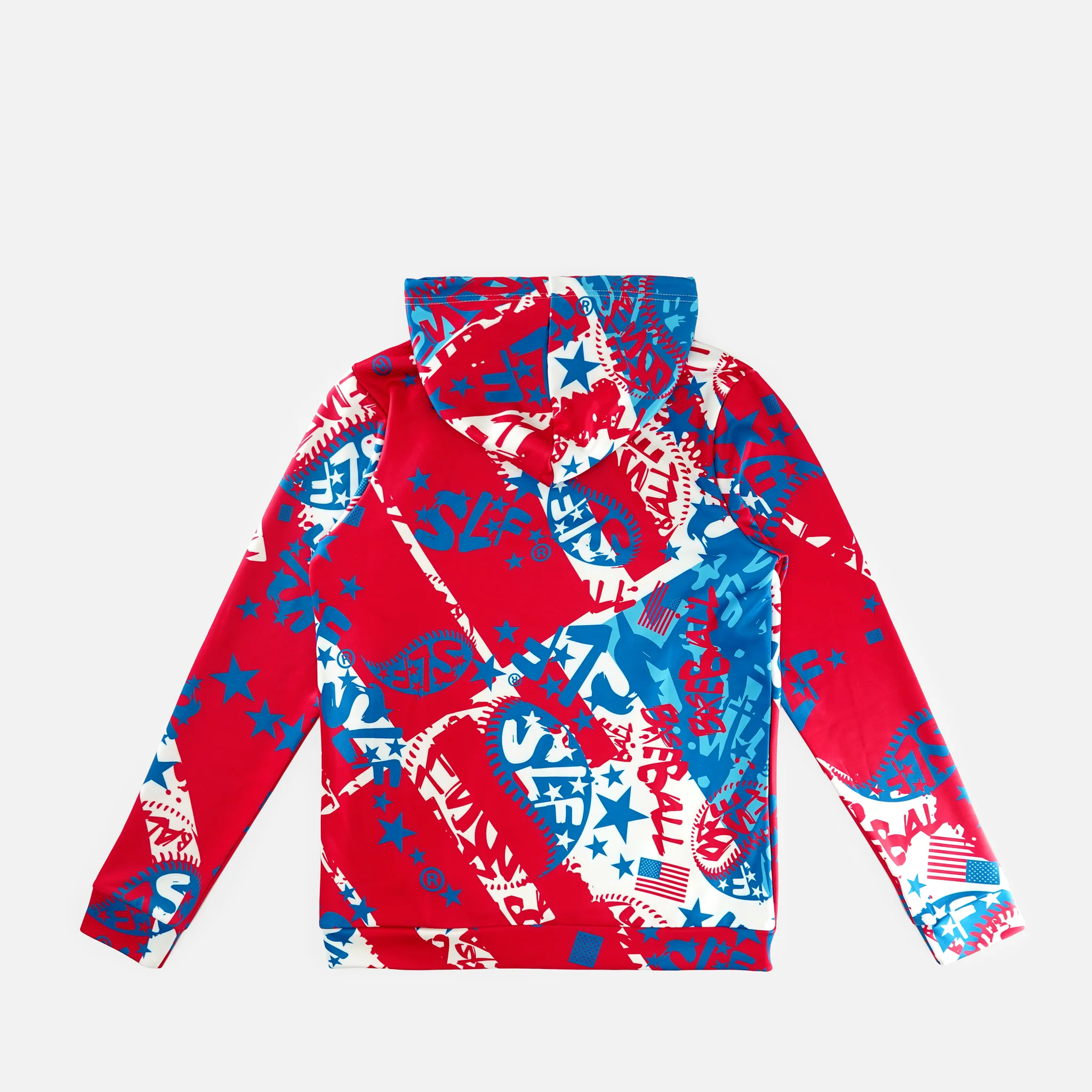 SLF USA Baseball Stars Hoodie - Big - Image 2