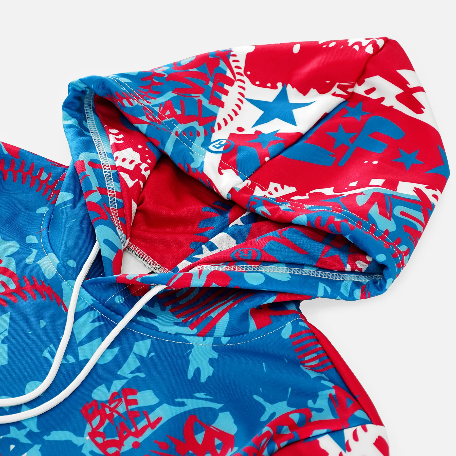 SLF USA Baseball Stars Hoodie - Big - Image 3