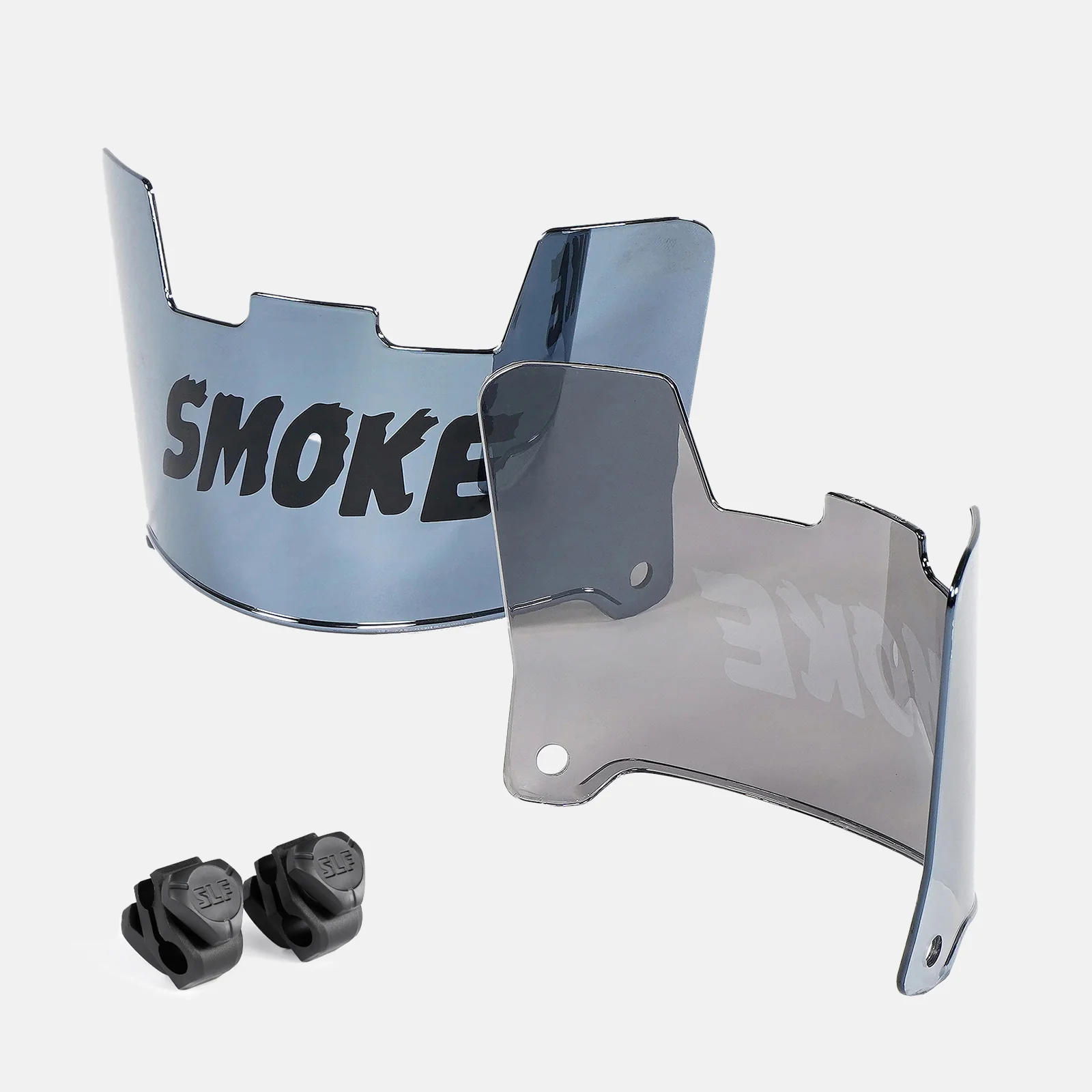 Smoke Silver Moonstone Helmet Eye-Shield Visor for Kids - Image 2