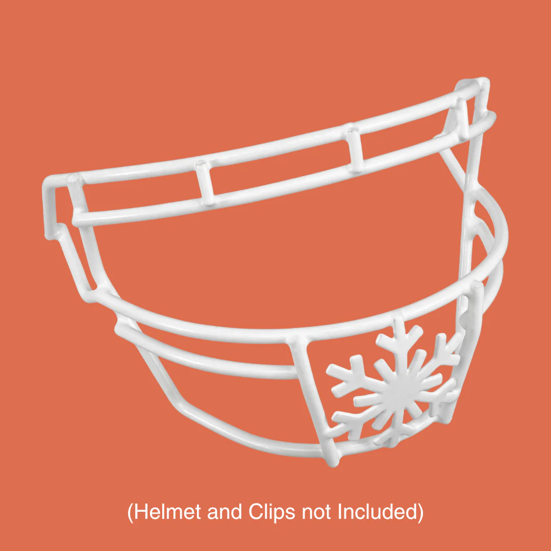 SnowFlake Football Facemask for Schutt F7 - Image 4