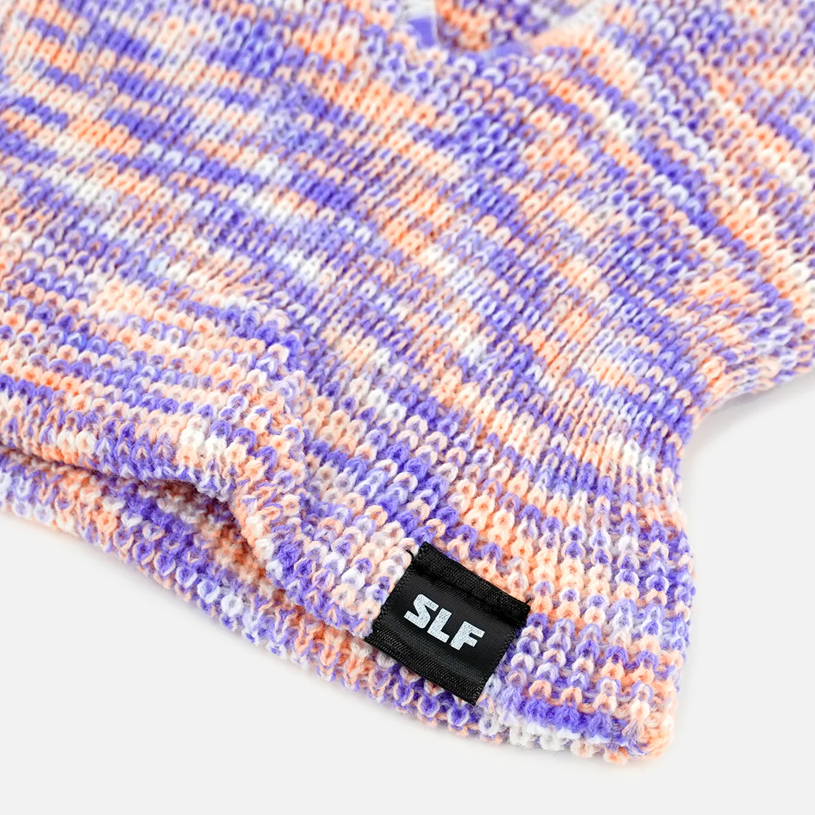 Soft Purple Orange Ski Mask - Image 5