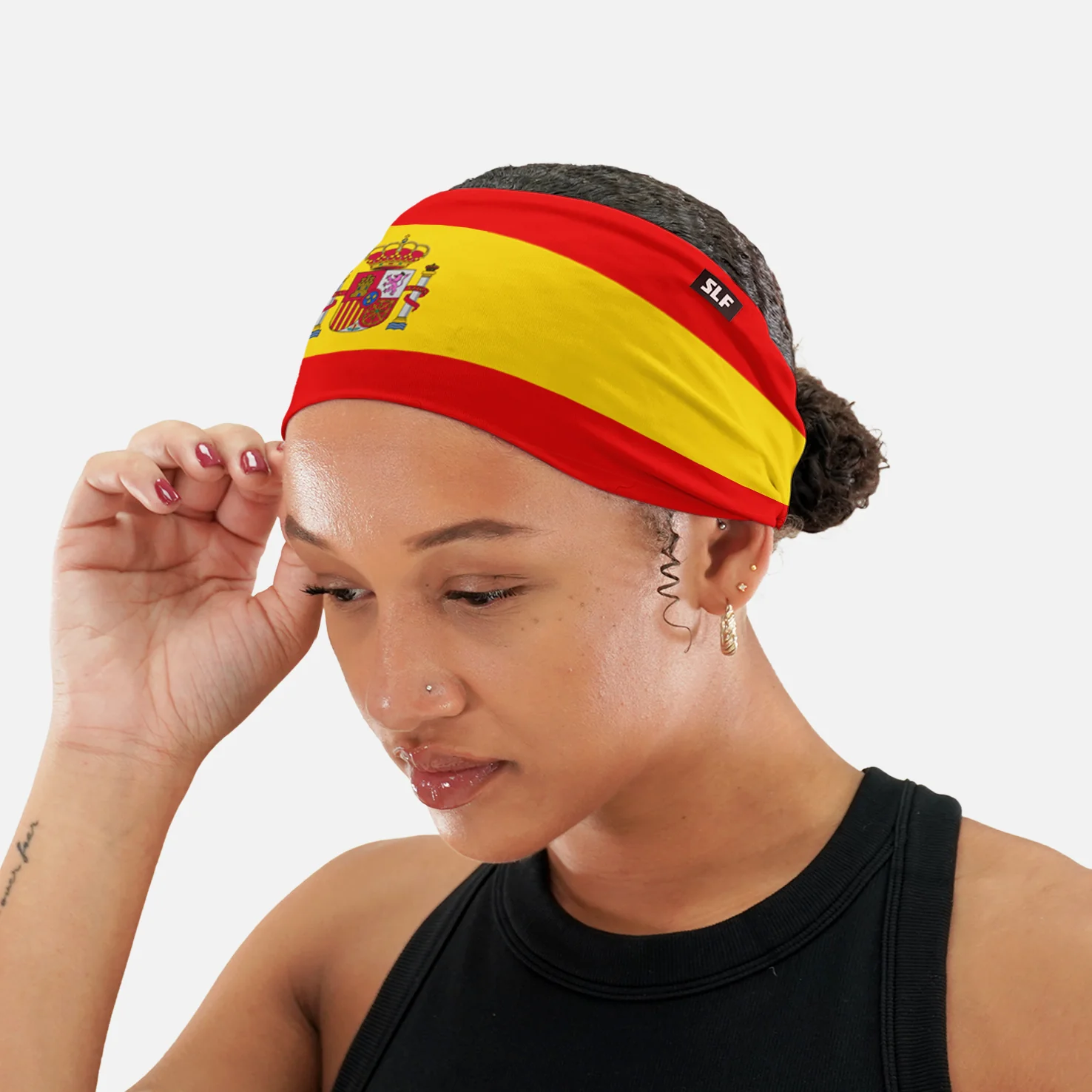 Spain Flag Headband - Image 4