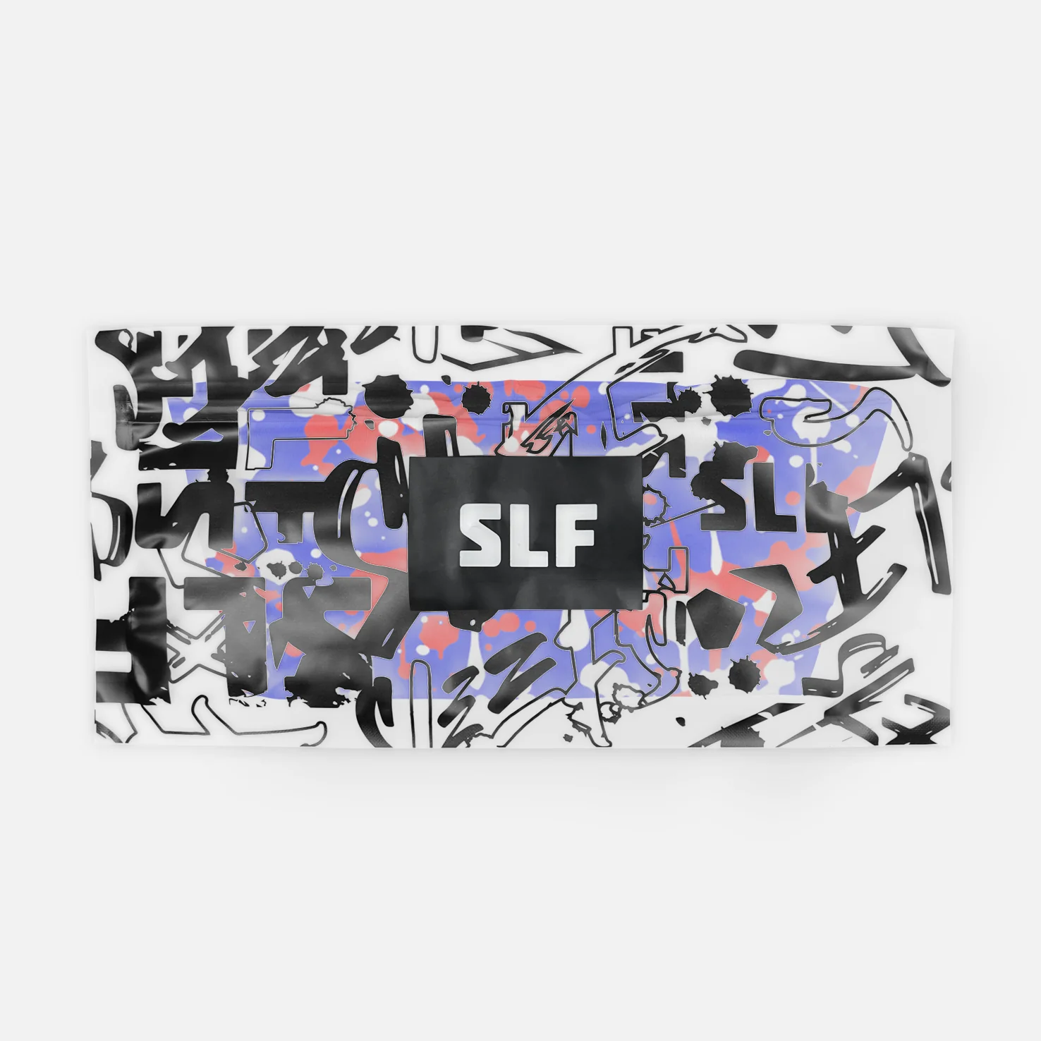 Splatter Blue Power Rush Headband - Image 4