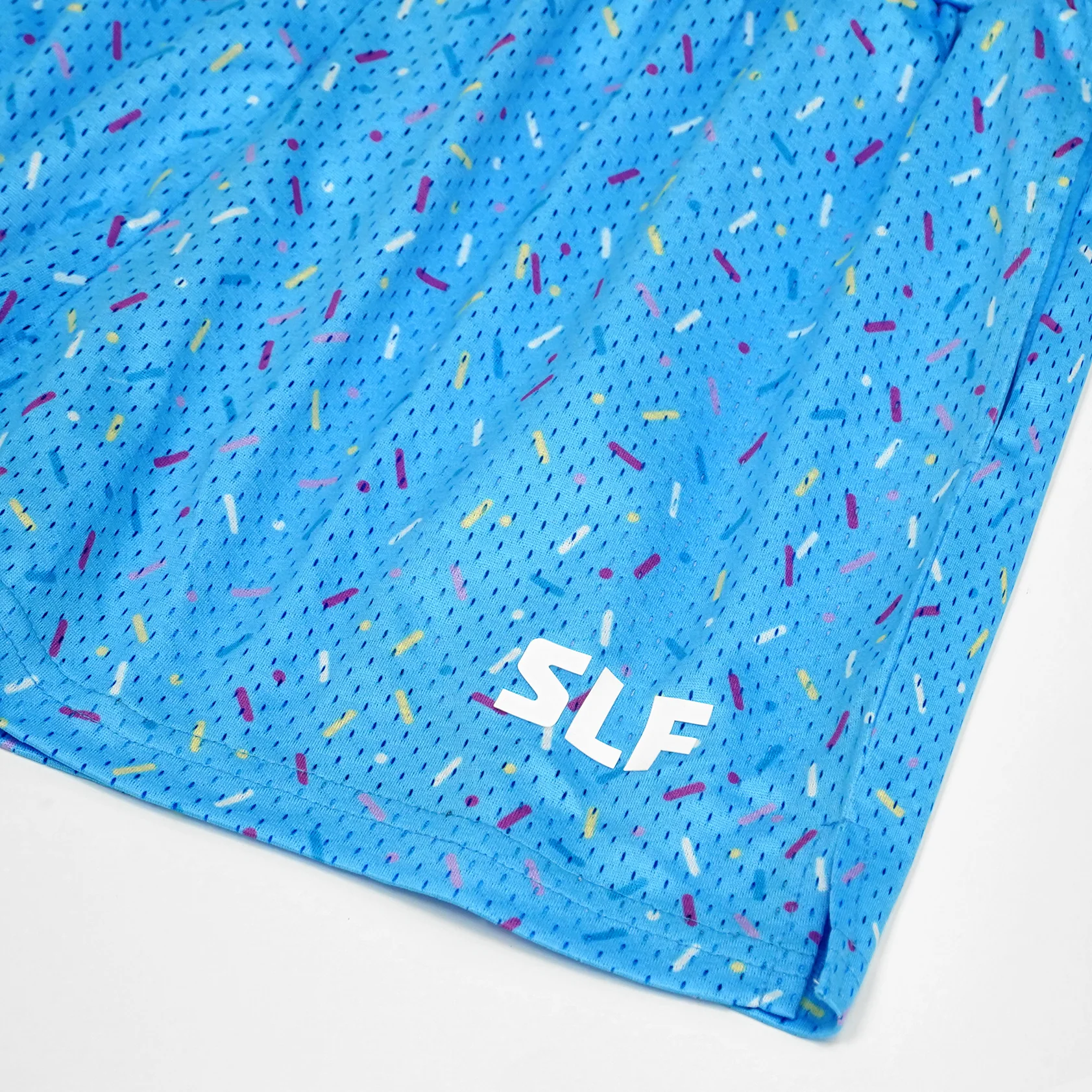 Sprinkle Blast Light Blue Shorts - 5" - Image 3