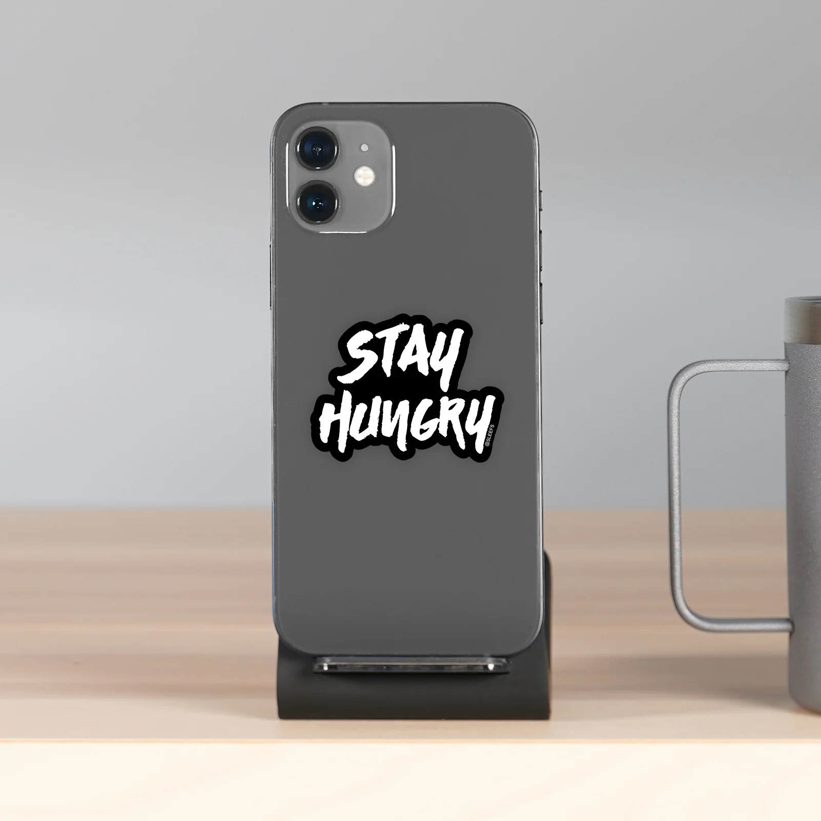 Stay Hungry Sticker - Image 3