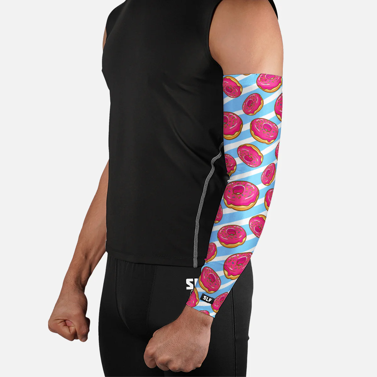 Sweet Stripe Donuts Arm Sleeve - Image 3