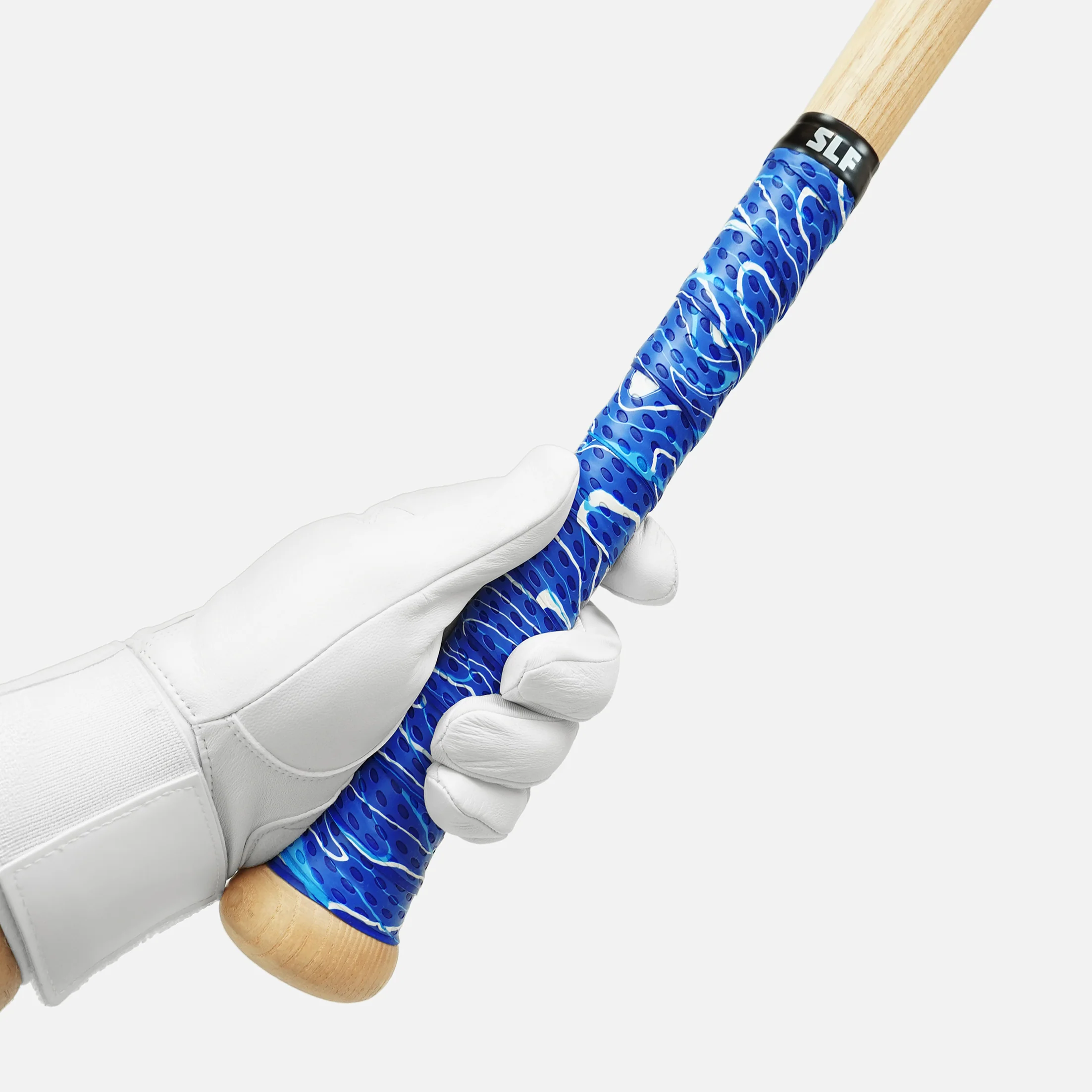 Swirl Blue Camo Bat Grip - Image 3
