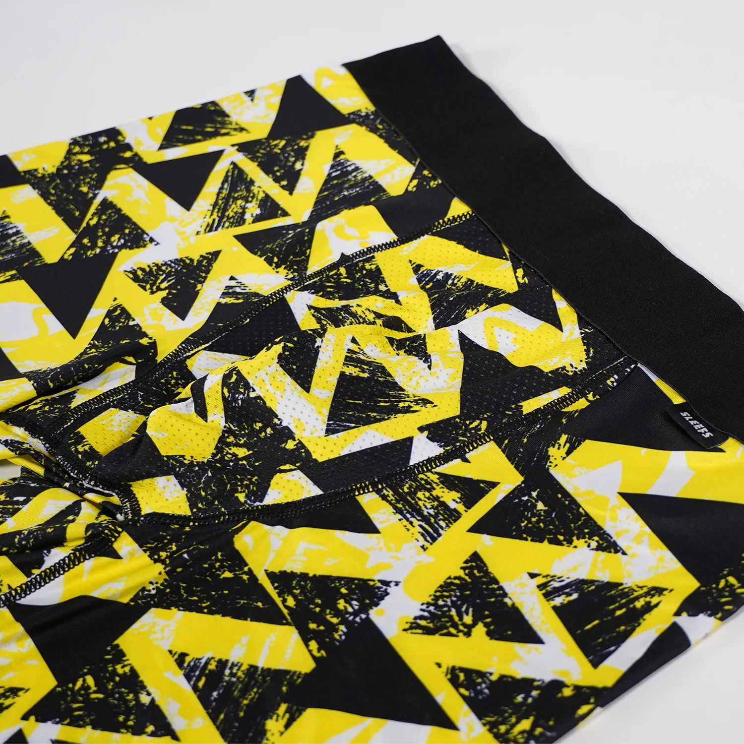Symmetrical Black Yellow Men's Underwear - Image 5