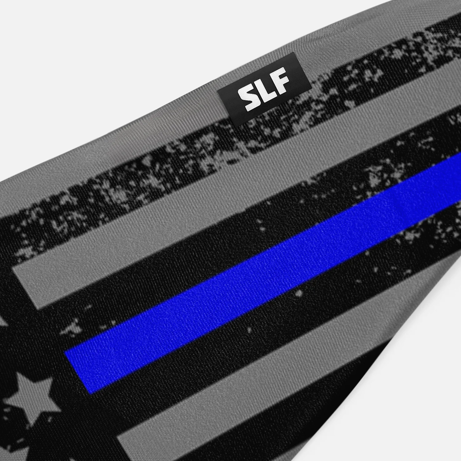 Tactical Thin Blue Line USA Flag Headband - Image 3