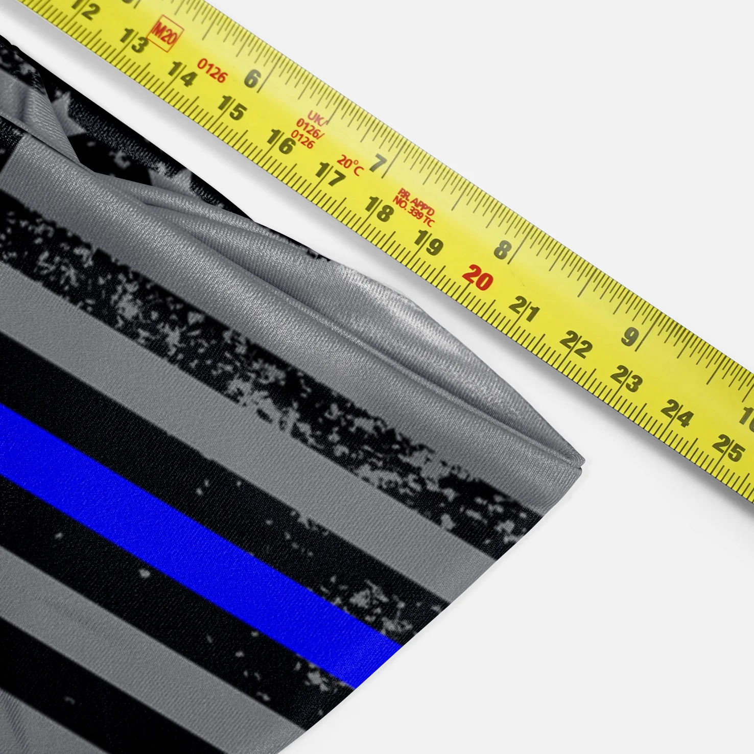 Tactical Thin Blue Line USA Flag Headband - Image 5