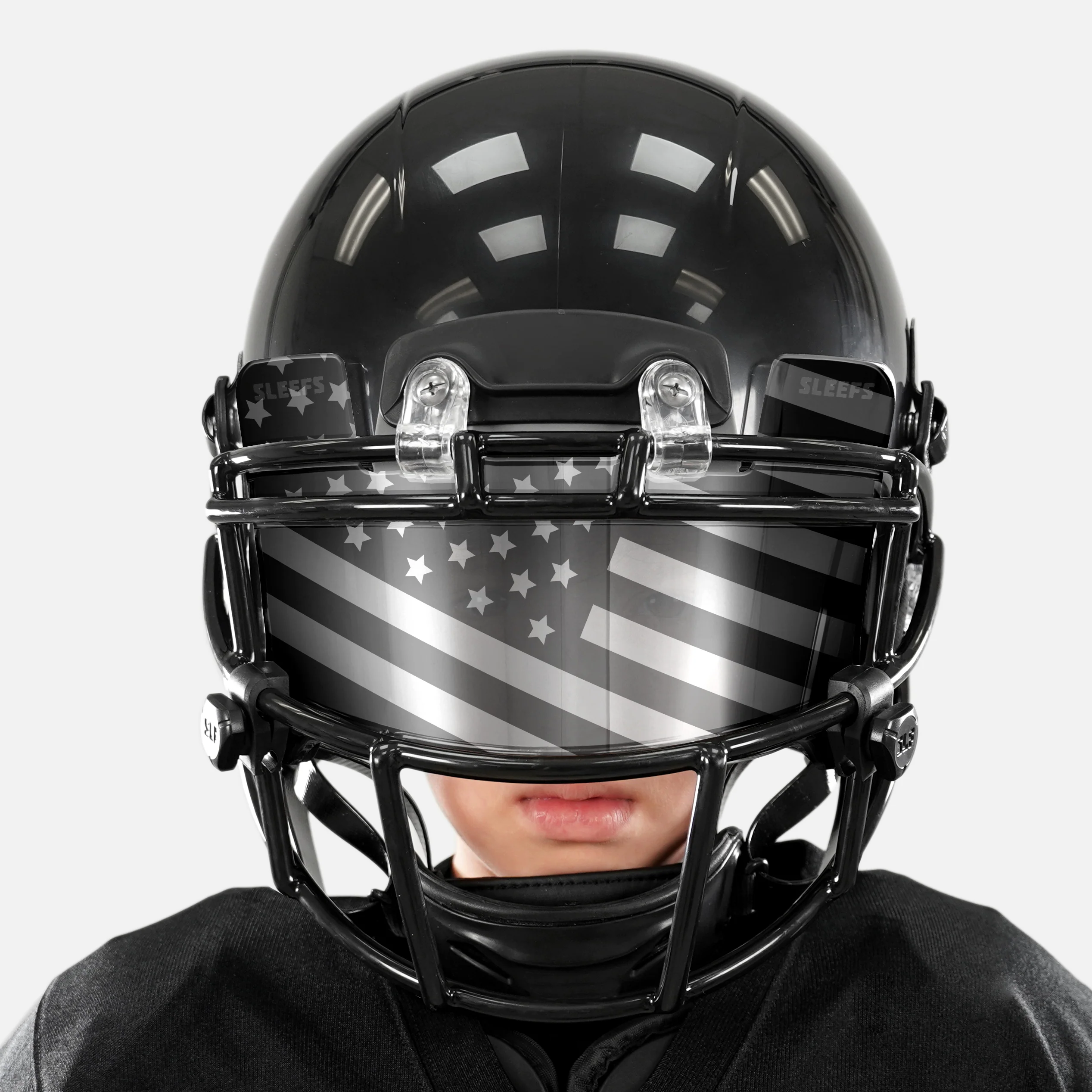 Tactical USA Silver Moonstone Helmet Eye-Shield Visor for Kids