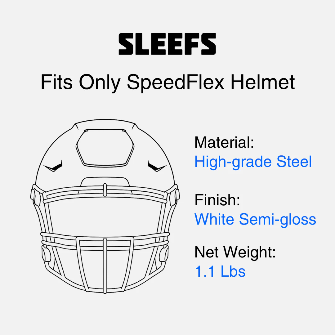 Teeth Football Facemask for Riddell SpeedFlex - Image 5