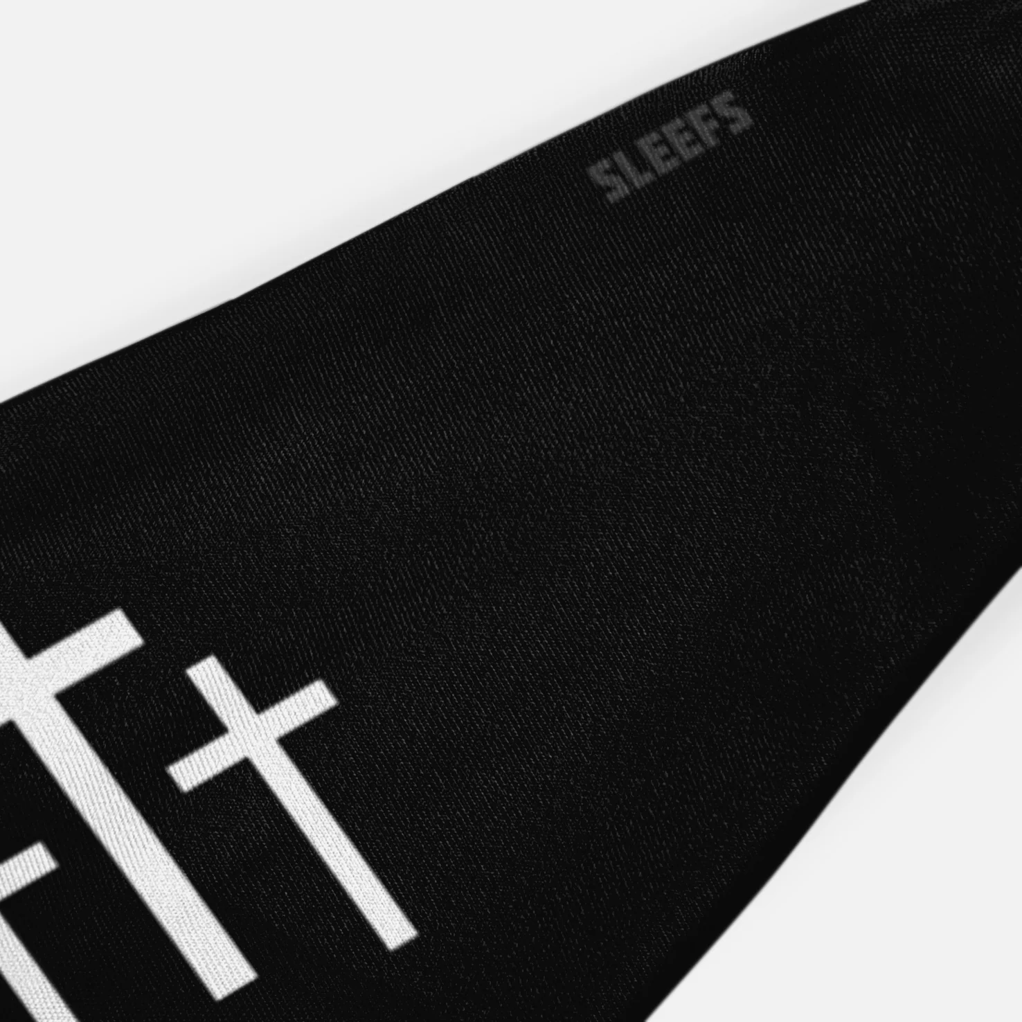 Three Crosses Black Kids Headband - Image 5
