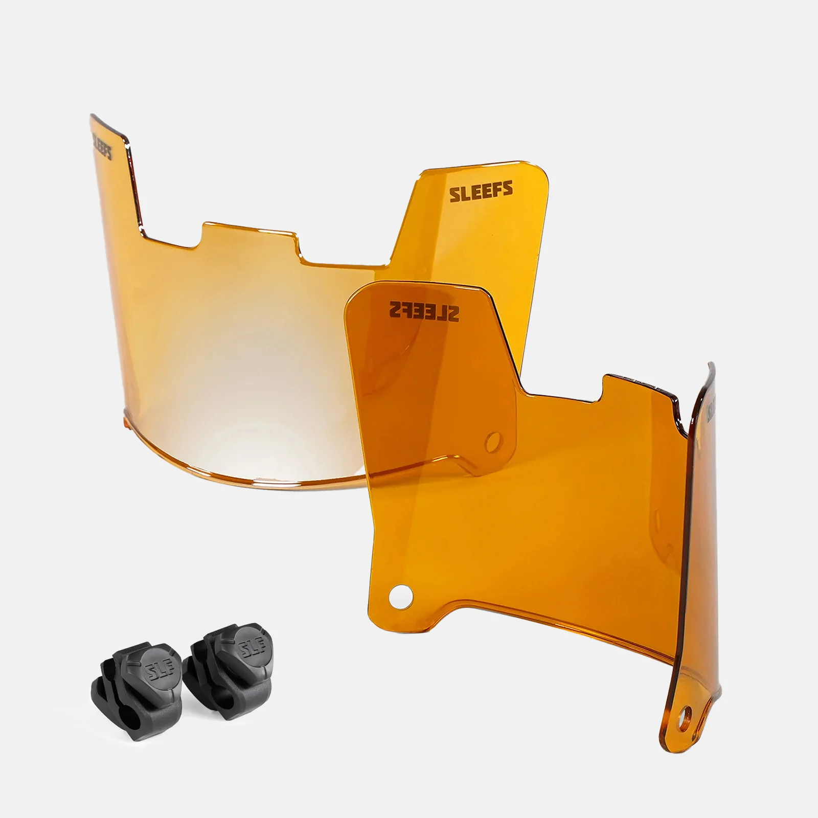 Tiger Orange Machine Silver Helmet Eye-Shield Visor for Kids - Image 2